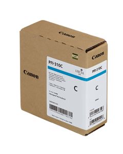 Tinta Canon PFI-310C Cían