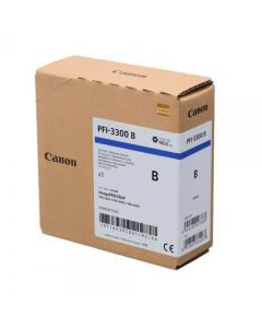 Tinta Canon Azul PFI-3300B de 330 ml.