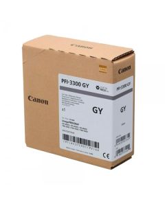 Tinta Canon Gris PFI-3300GY de 330 ml.