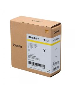 Tinta Canon Amarillo PFI-3300Y de 330 ml.