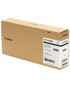 Tinta Canon PFI-710MBK Negro Mate 700 ml.