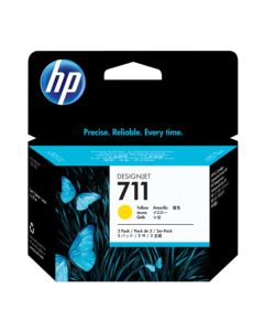 CZ134A tinta hp 711 amarillo designjet t125 t525