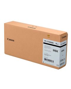 Tinta Canon Negro Mate PFI-2700MBK de 700 ml.