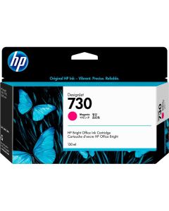 Cartucho tinta HP 730 Magenta de 130 ml.